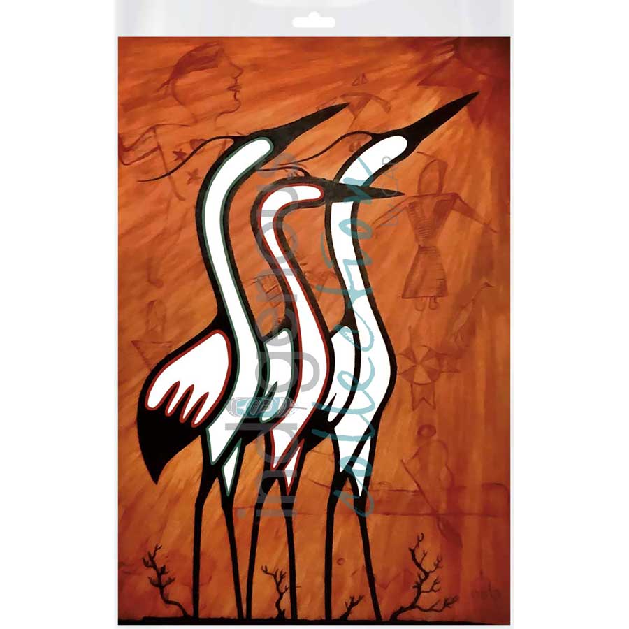 Friends by artist David Brooks - Mi'kmaq. Indigenous Collection