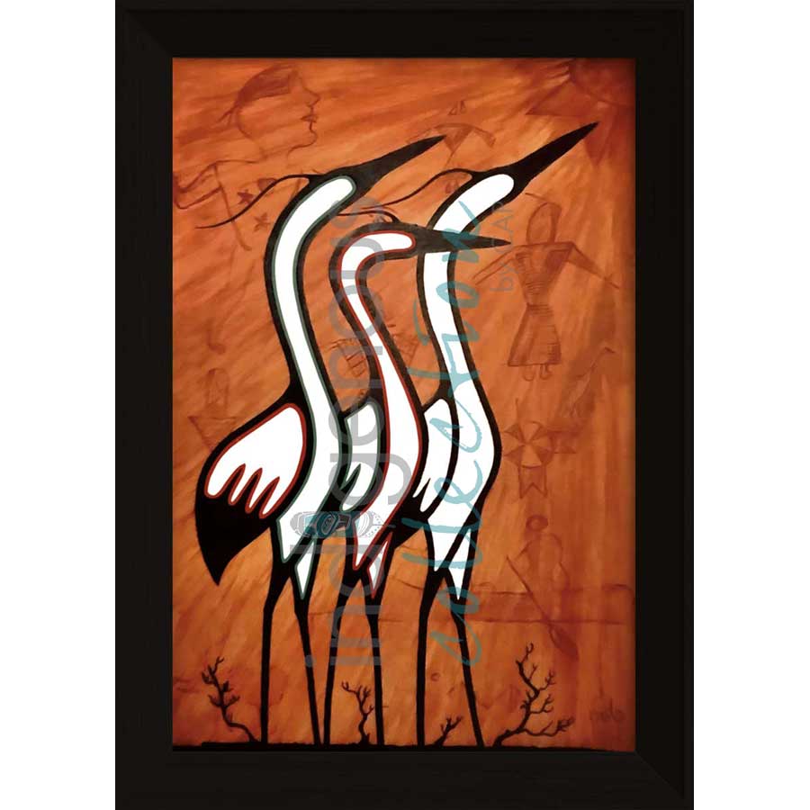 Friends by artist David Brooks - Mi'kmaq. Indigenous Collection