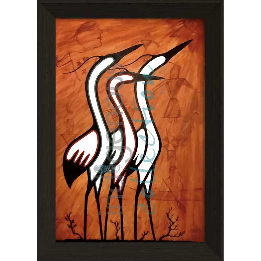 Friends by artist David Brooks - Mi'kmaq. Indigenous Collection