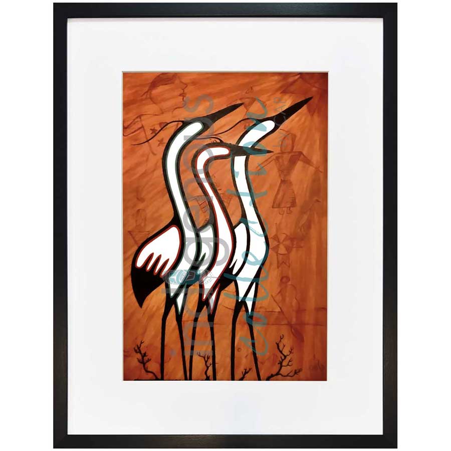 Friends by artist David Brooks - Mi'kmaq. Indigenous Collection