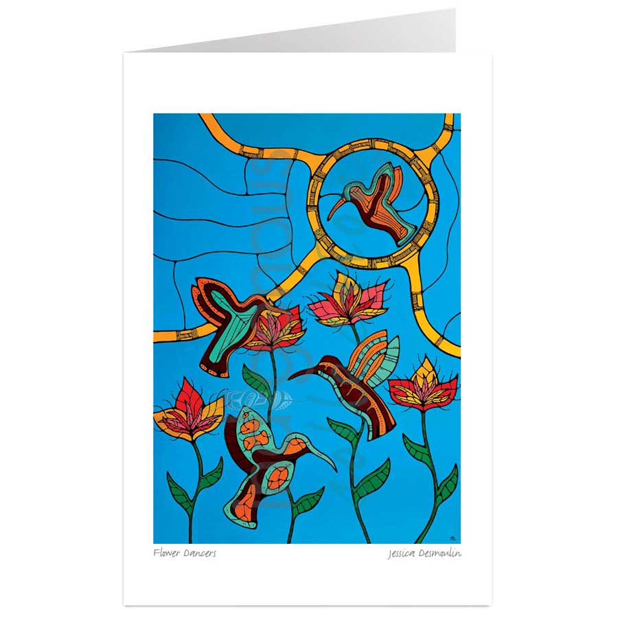 Flower Dancers by artist Jessica Desmoulin