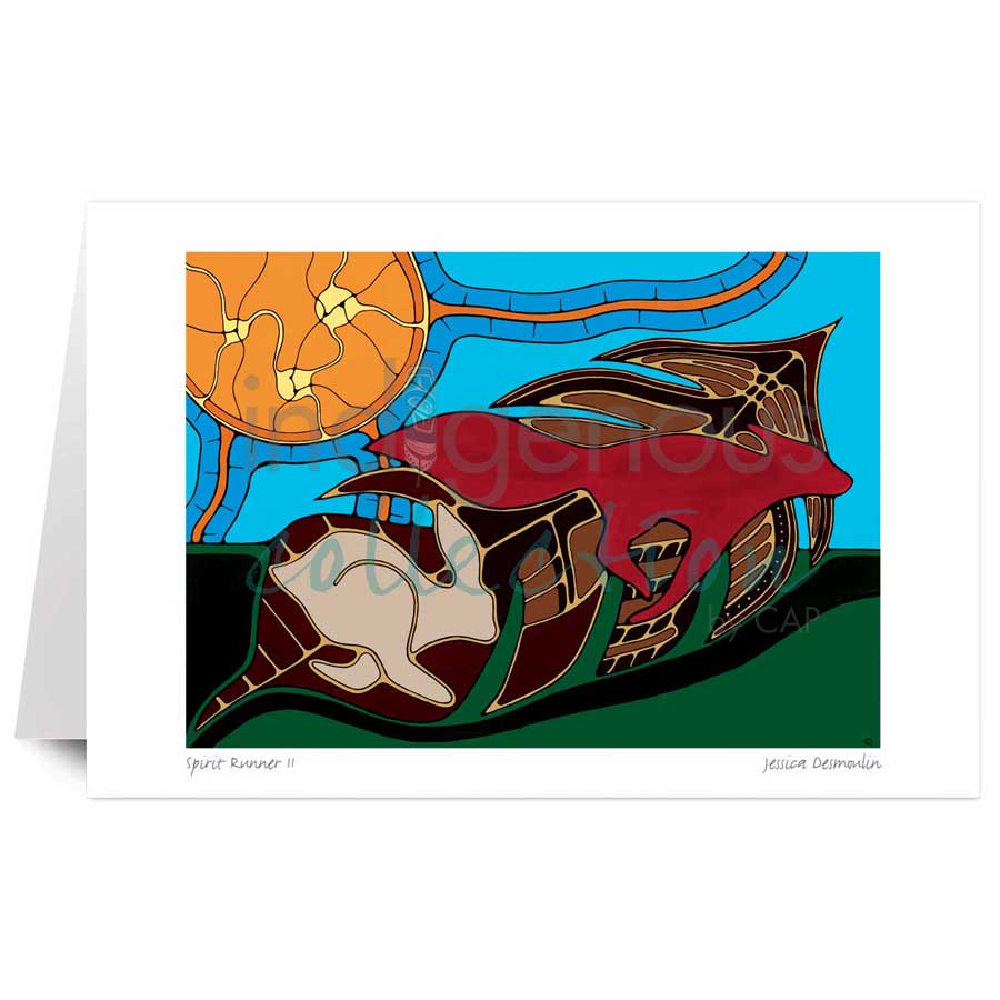 Spirit Runner II by artist Jessica Desmoulin