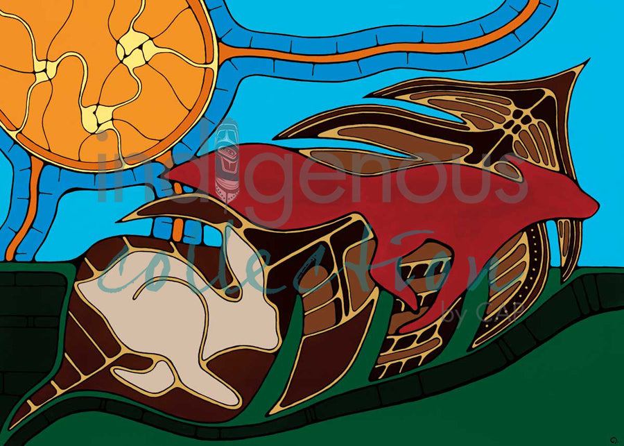 Spirit Runner II by artist Jessica Desmoulin