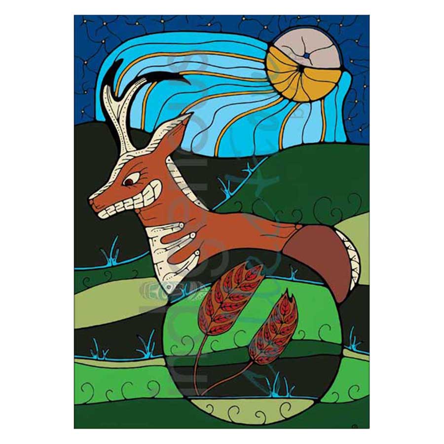 Prairie Antelope Canvas Prints