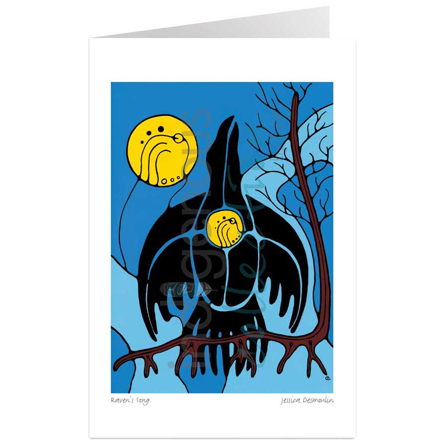 Raven's Song by artist Jessica Desmoulin