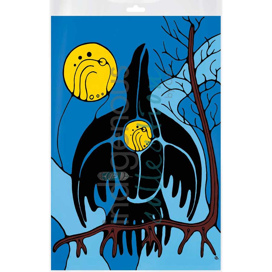 Raven's Song by artist Jessica Desmoulin - Ojibway. Indigenous Collection