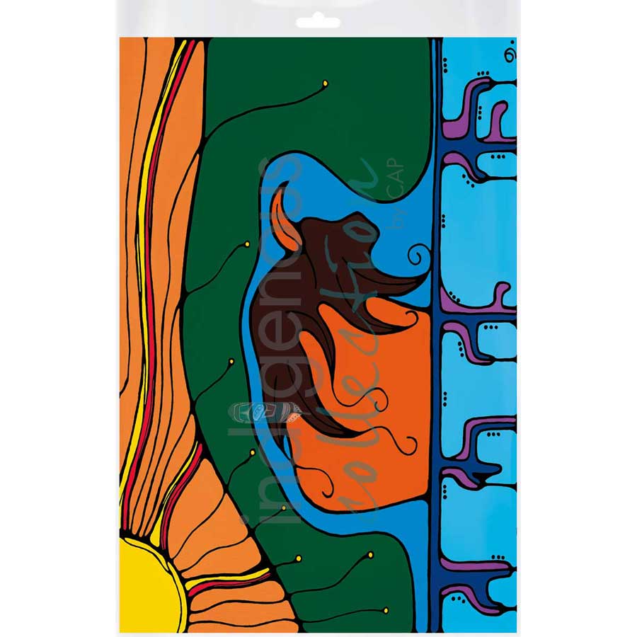 Abundance by artist Jessica Desmoulin - Ojibway. Indigenous Collection