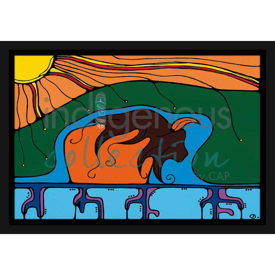 Abundance by artist Jessica Desmoulin - Ojibway. Indigenous Collection