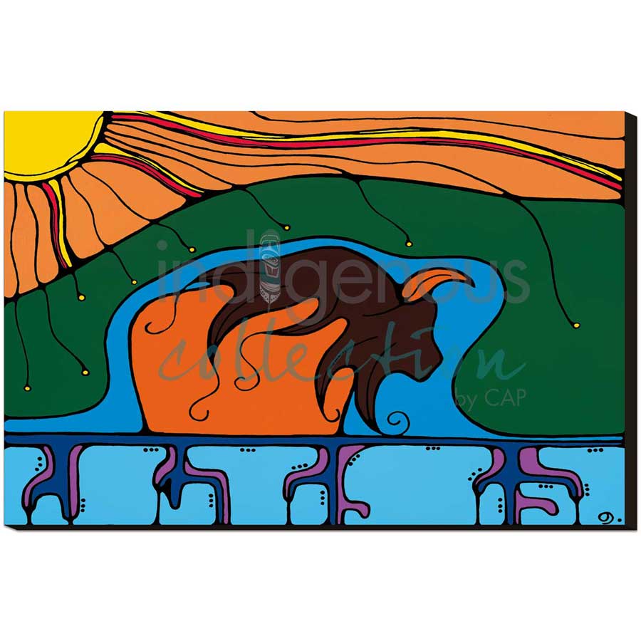 Abundance by artist Jessica Desmoulin - Ojibway. Indigenous Collection
