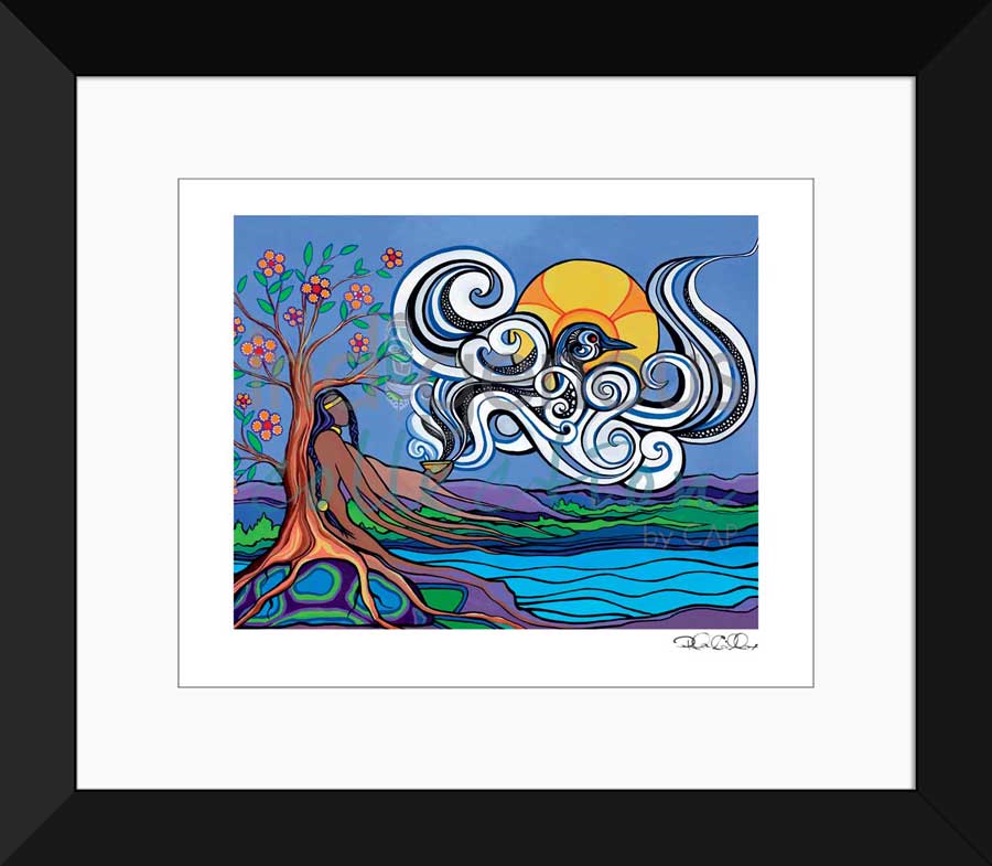 Prayers by the Lake Limited Edition. Indigenous Collection