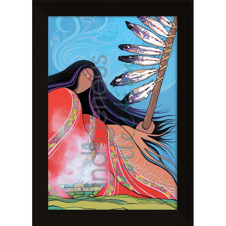 Prayers for the Missing by artist Pam Cailloux - Huron Heritage. Indigenous Collection
