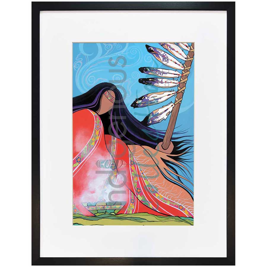 Prayers for the Missing by artist Pam Cailloux - Huron Heritage. Indigenous Collection