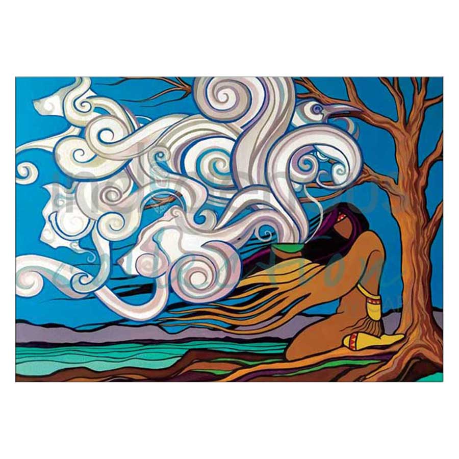 Smudge by the Lake Canvas Prints