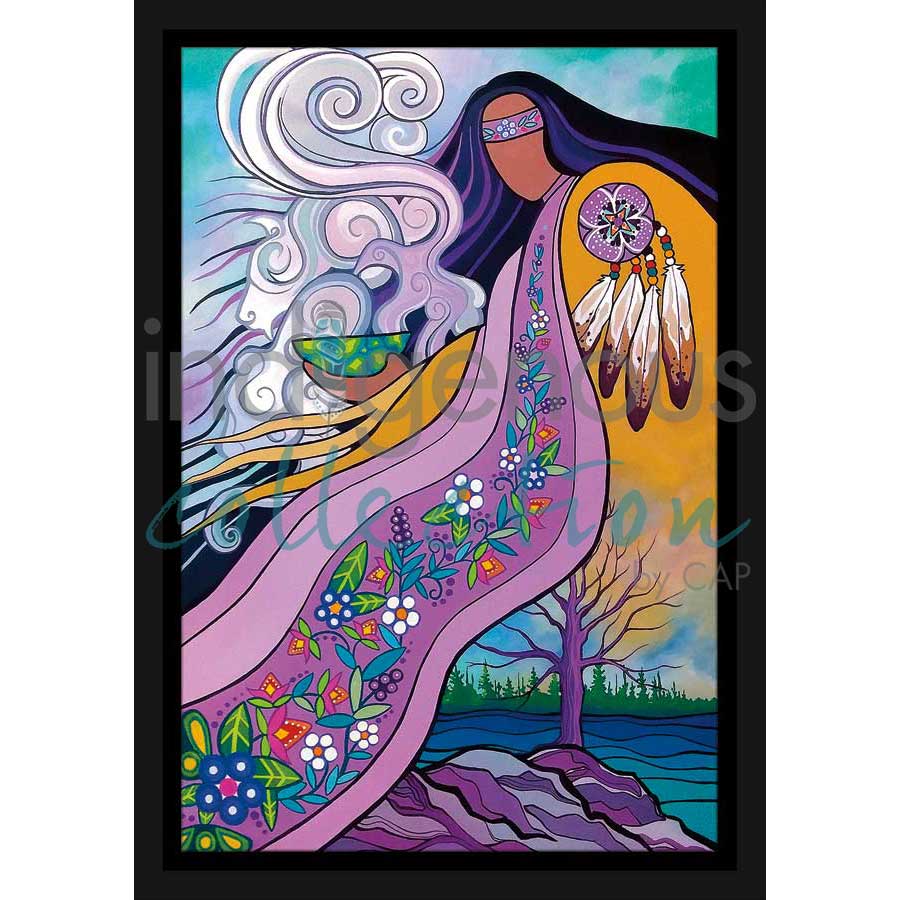 Spirit Guides by artist Pam Cailloux - Huron Heritage. Indigenous Collection