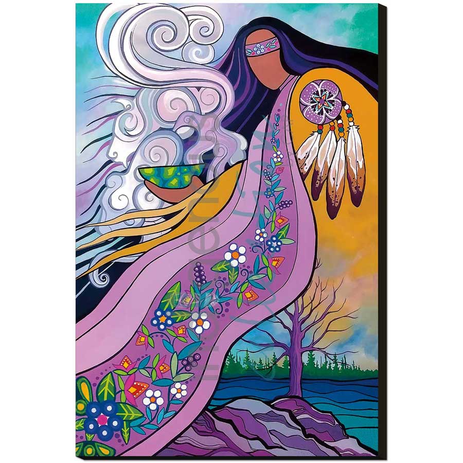 Spirit Guides by artist Pam Cailloux - Huron Heritage. Indigenous Collection