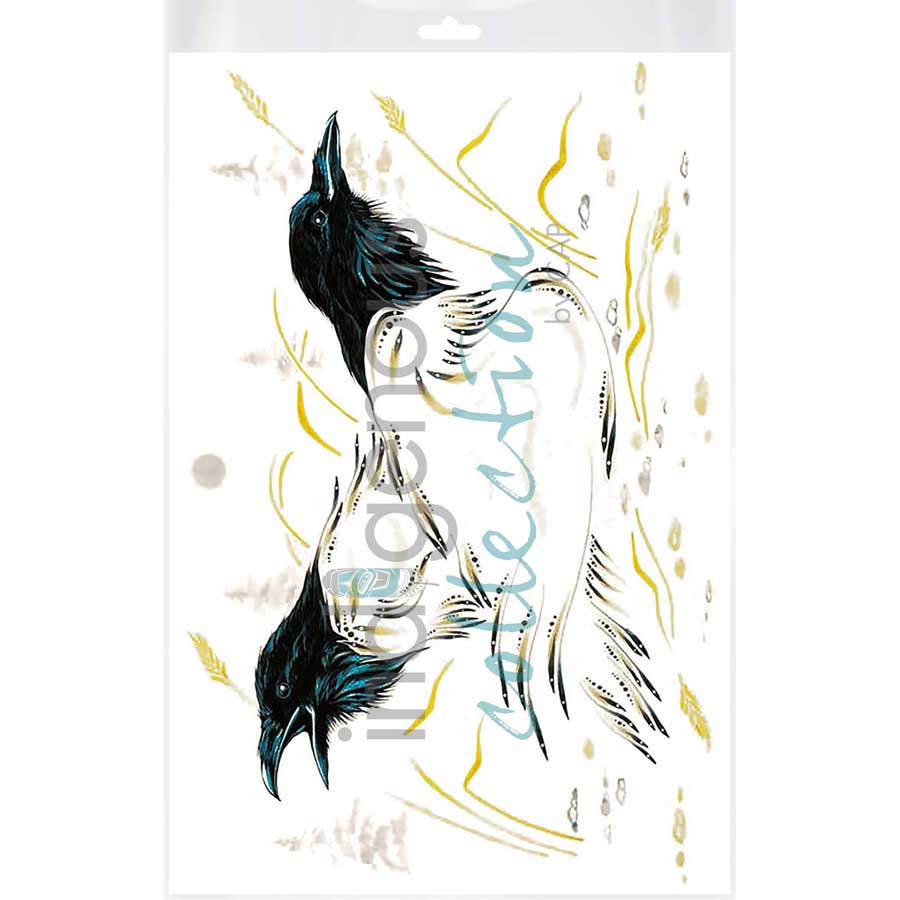 Wolves by artist Ernest Cobiness - Ojibway. Indigenous Collection