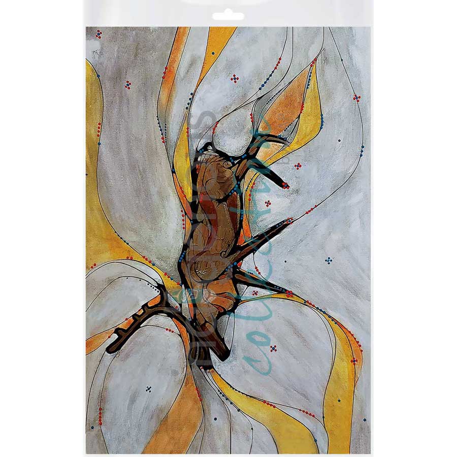 Moving On by artist Laird Goulet - Métis. Indigenous Collection