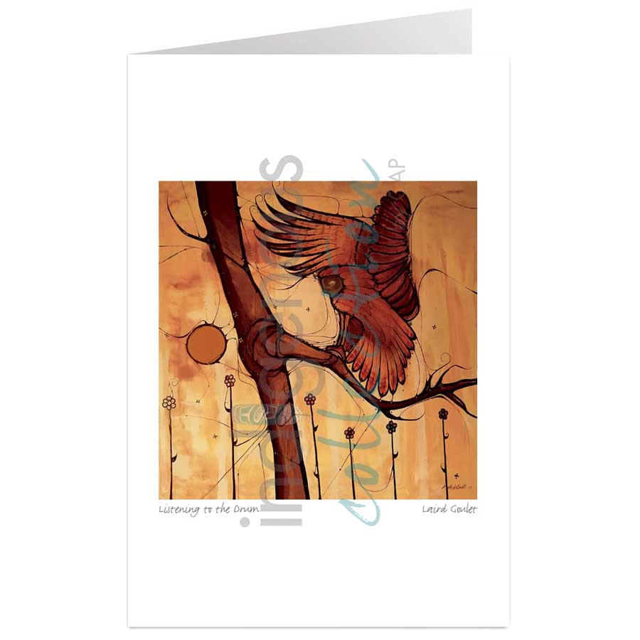 Listening to the Drum by artist Laird Goulet