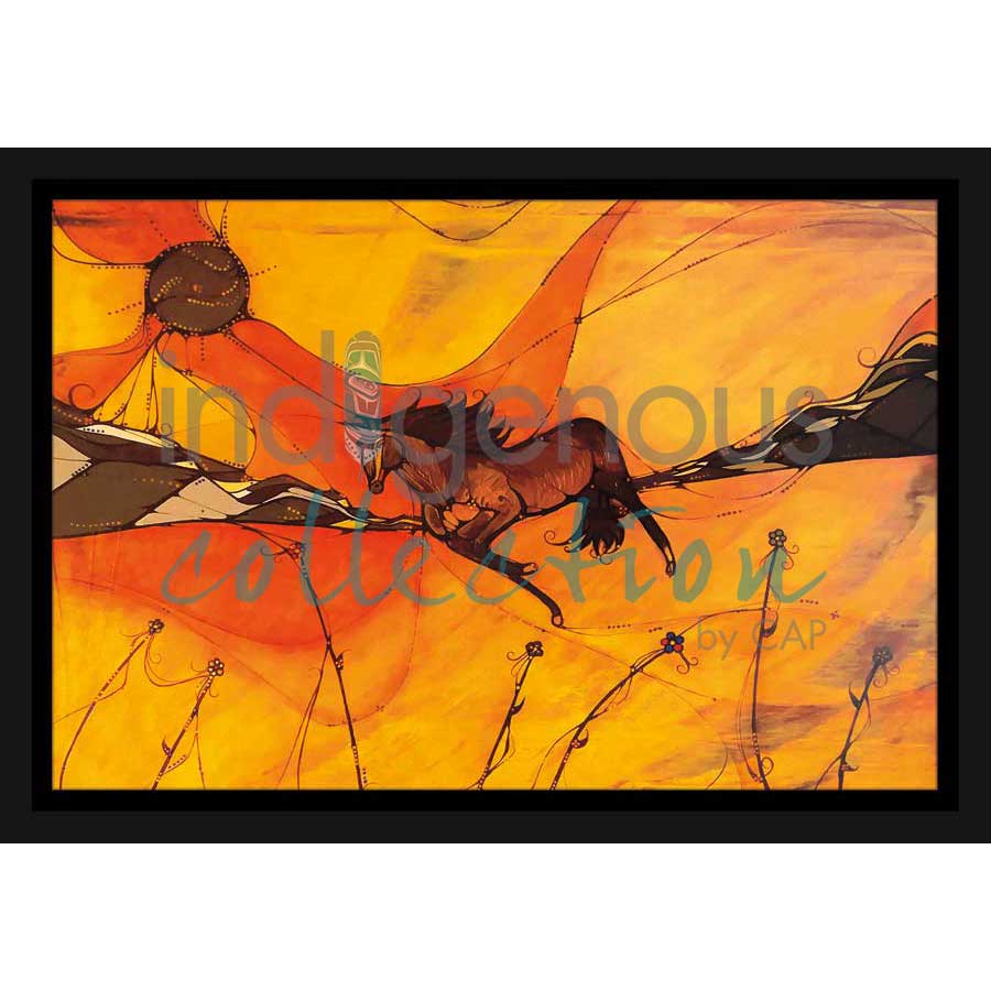 Notin (Wind) by artist Laird Goulet - Métis. Indigenous Collection