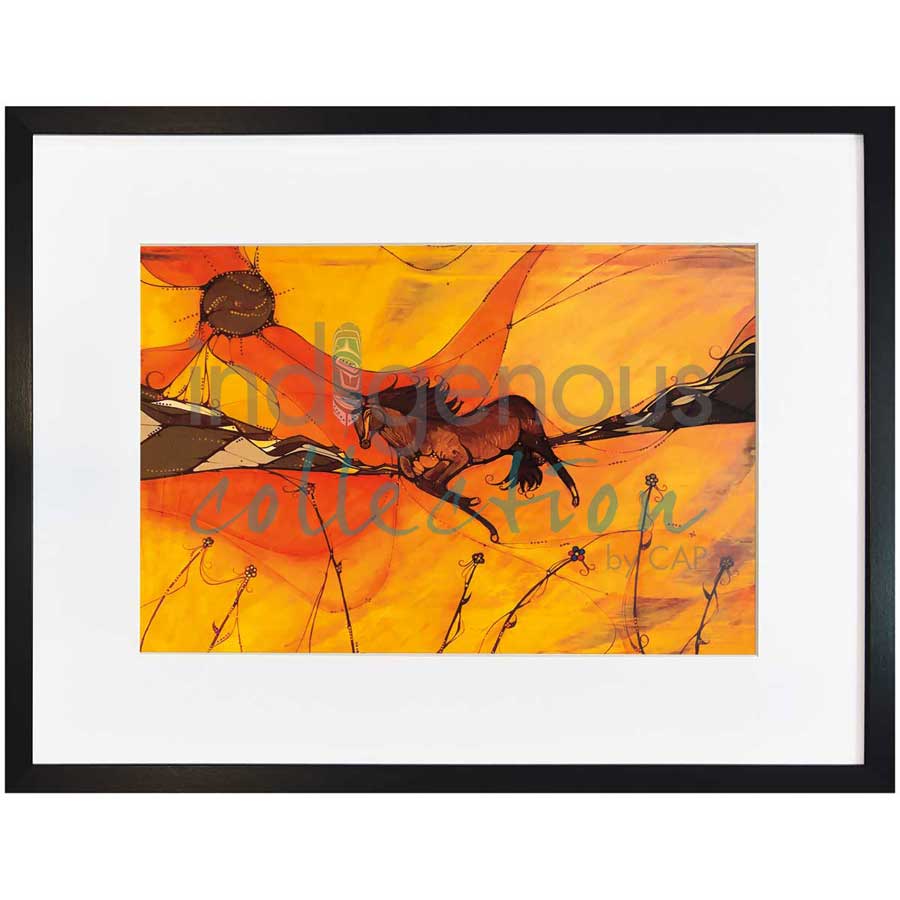 Notin (Wind) by artist Laird Goulet - Métis. Indigenous Collection