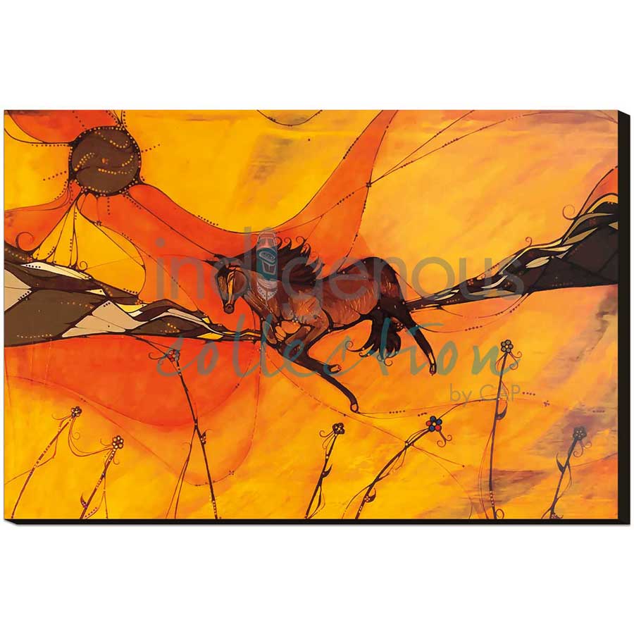 Notin (Wind) by artist Laird Goulet - Métis. Indigenous Collection