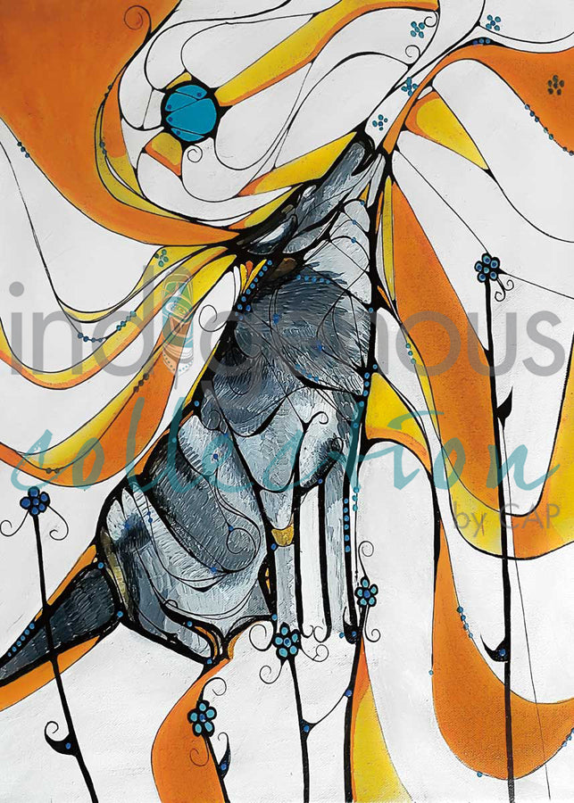 Moon Song by artist Laird Goulet