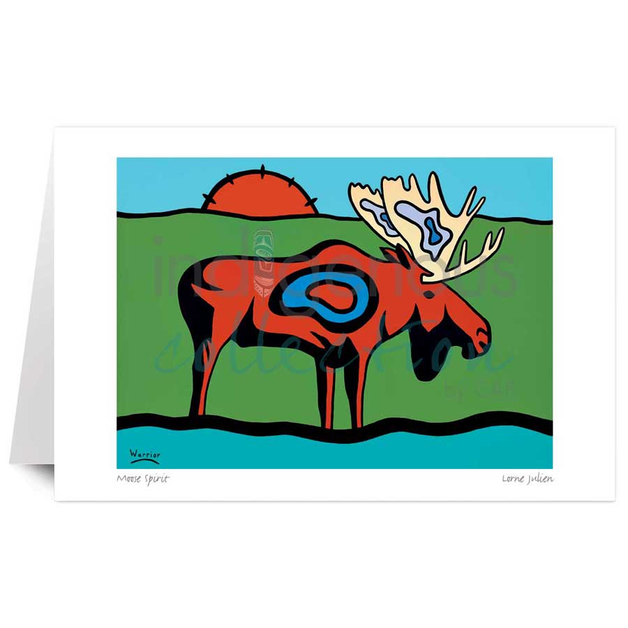 Moose Spirit by artist Lorne Julien