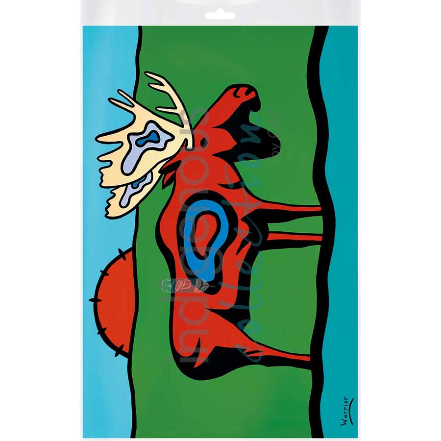 Moose Spirit by artist Lorne Julien - Mi'kmaq. Indigenous Collection
