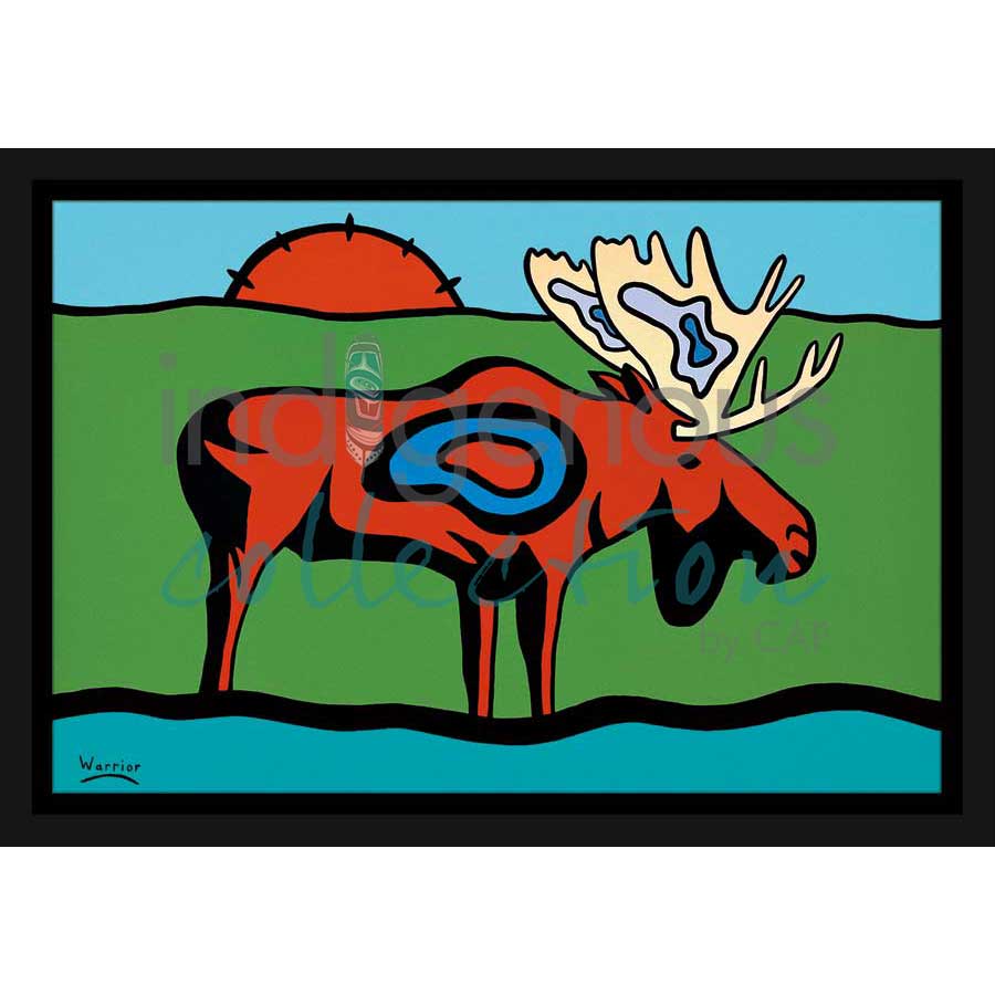 Moose Spirit by artist Lorne Julien - Mi'kmaq. Indigenous Collection