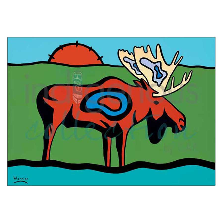 Moose Spirit Canvas Prints