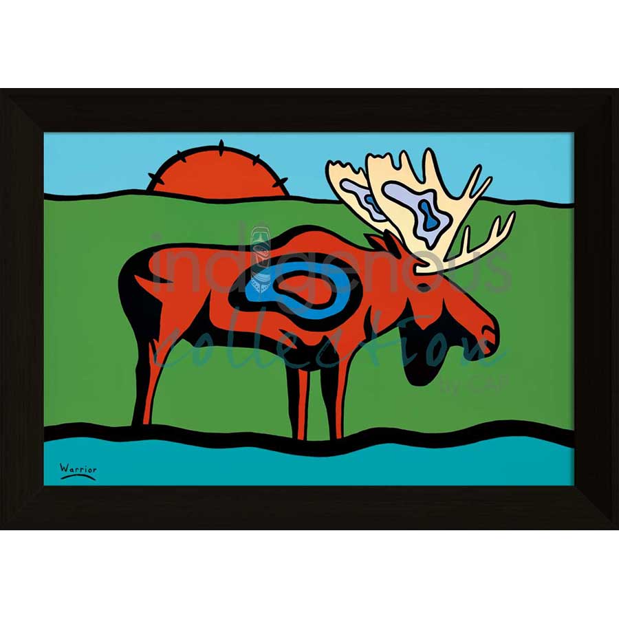 Moose Spirit by artist Lorne Julien - Mi'kmaq. Indigenous Collection
