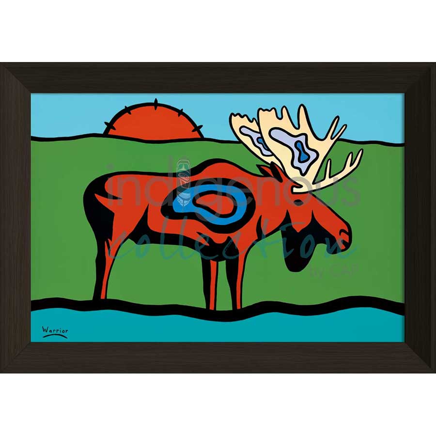 Moose Spirit by artist Lorne Julien - Mi'kmaq. Indigenous Collection