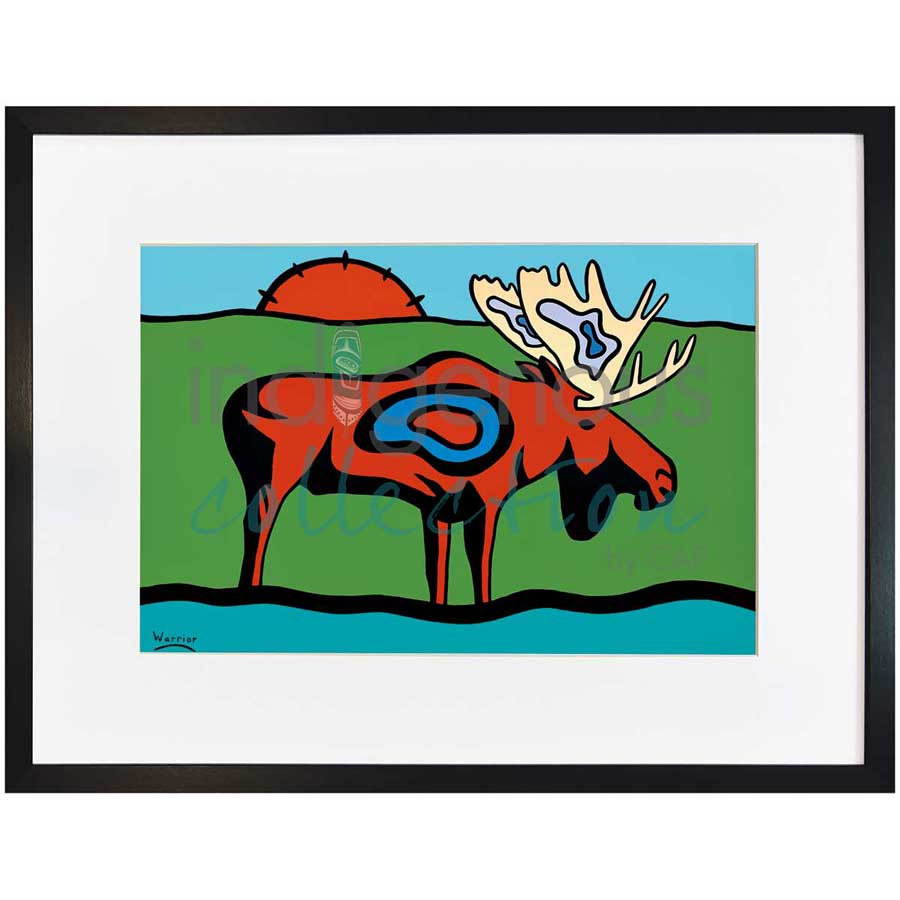 Moose Spirit by artist Lorne Julien - Mi'kmaq. Indigenous Collection