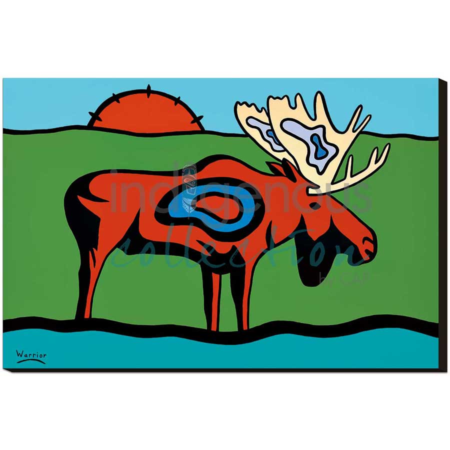 Moose Spirit by artist Lorne Julien - Mi'kmaq. Indigenous Collection
