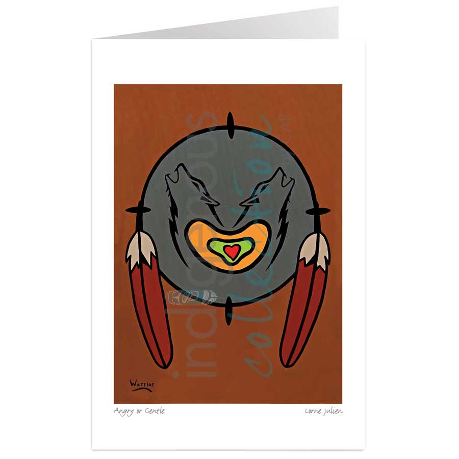 Angry or Gentle by artist Lorne Julien