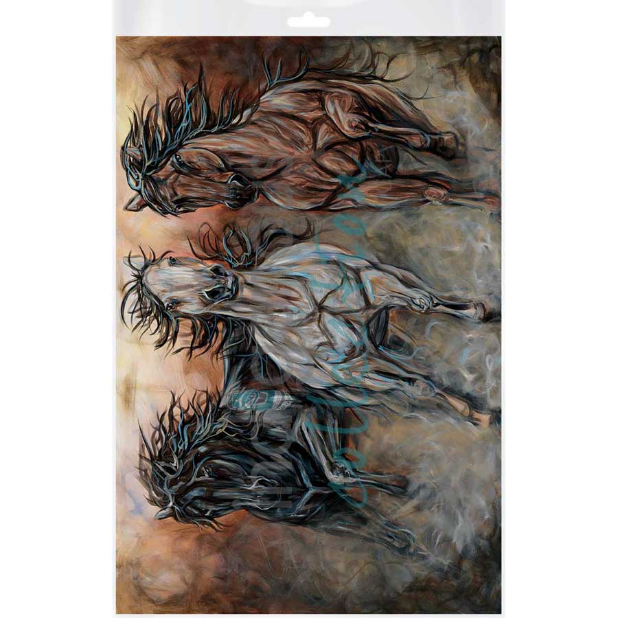 Sand Storm by artist Amy Keller-Rempp - Mohawk. Indigenous Collection