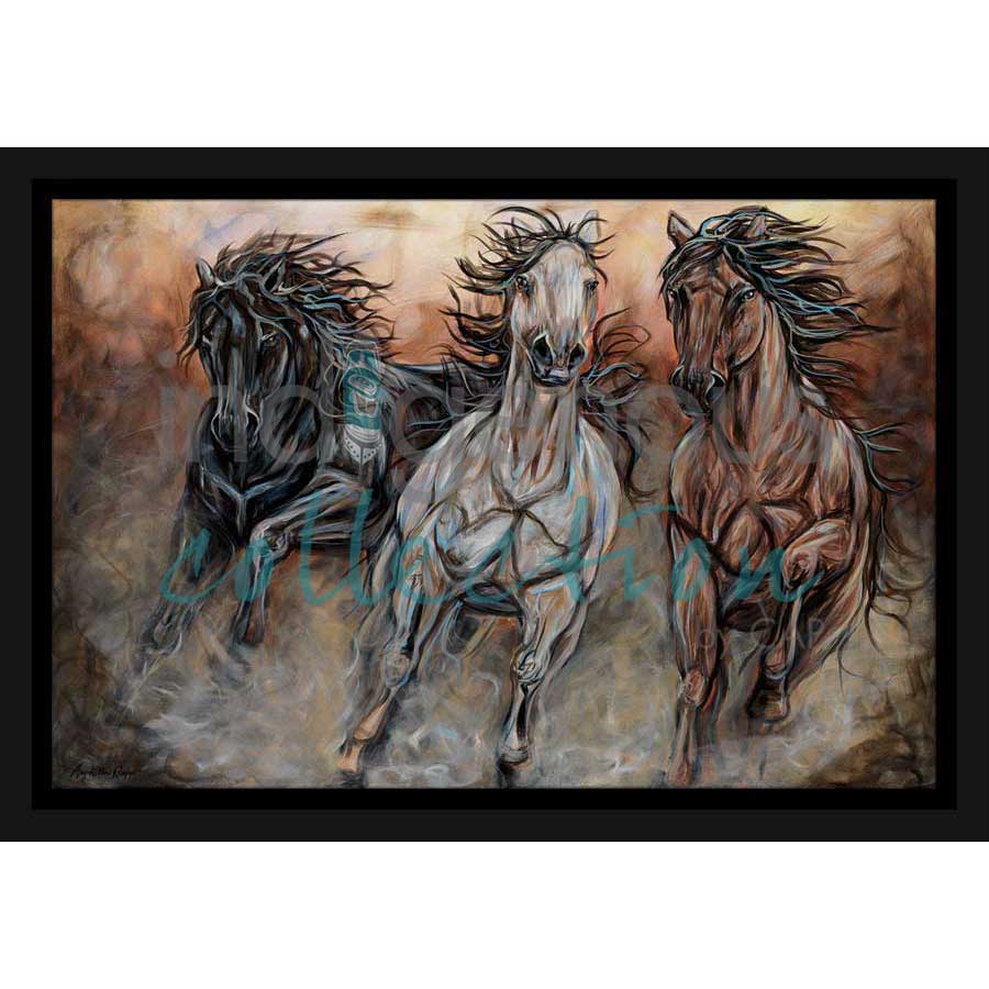 Sand Storm by artist Amy Keller-Rempp - Mohawk. Indigenous Collection