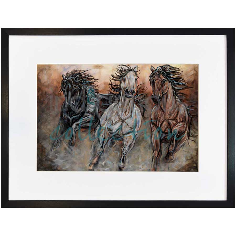 Sand Storm by artist Amy Keller-Rempp - Mohawk. Indigenous Collection