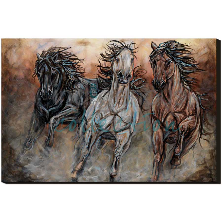 Sand Storm by artist Amy Keller-Rempp - Mohawk. Indigenous Collection