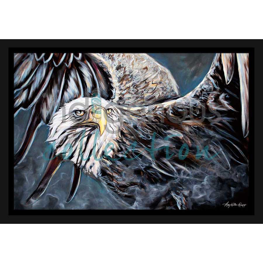 Watchful EC.indd by artist Amy Keller-Rempp - Mohawk. Indigenous Collection