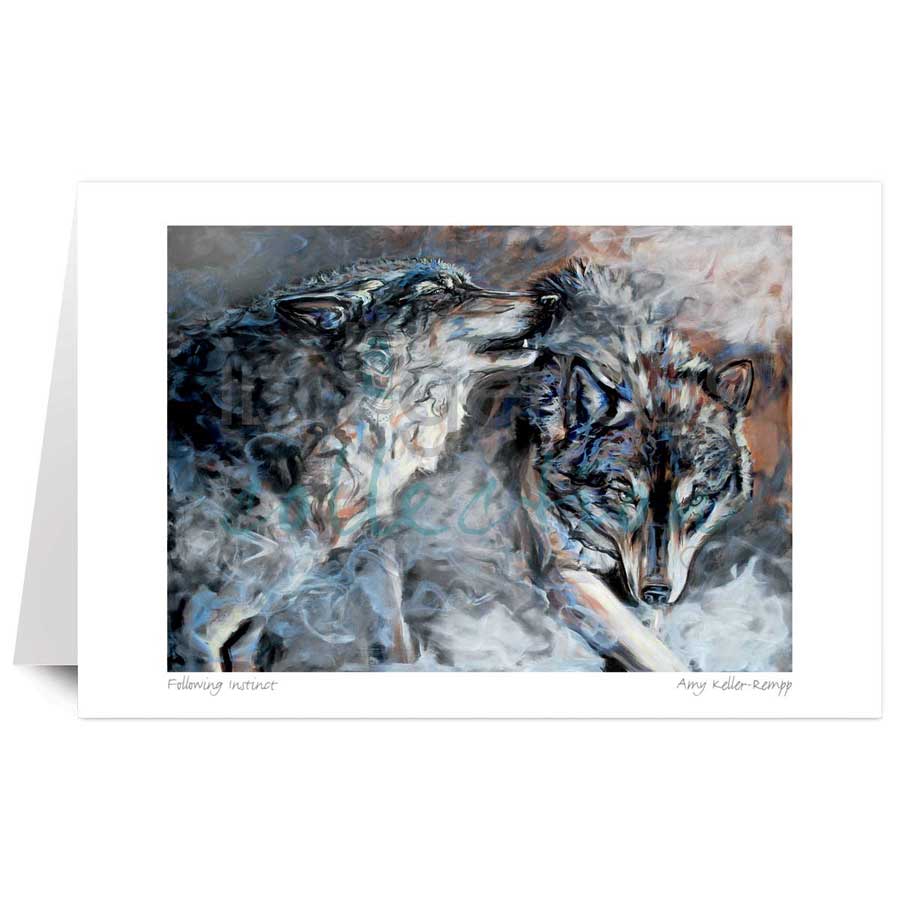 Following Instinct by artist Amy Keller-Rempp