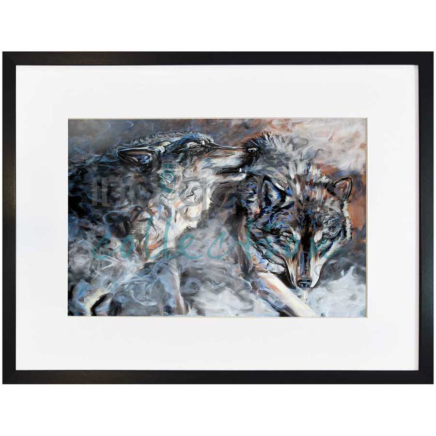 Following Instinct by artist Amy Keller-Rempp - Mohawk. Indigenous Collection