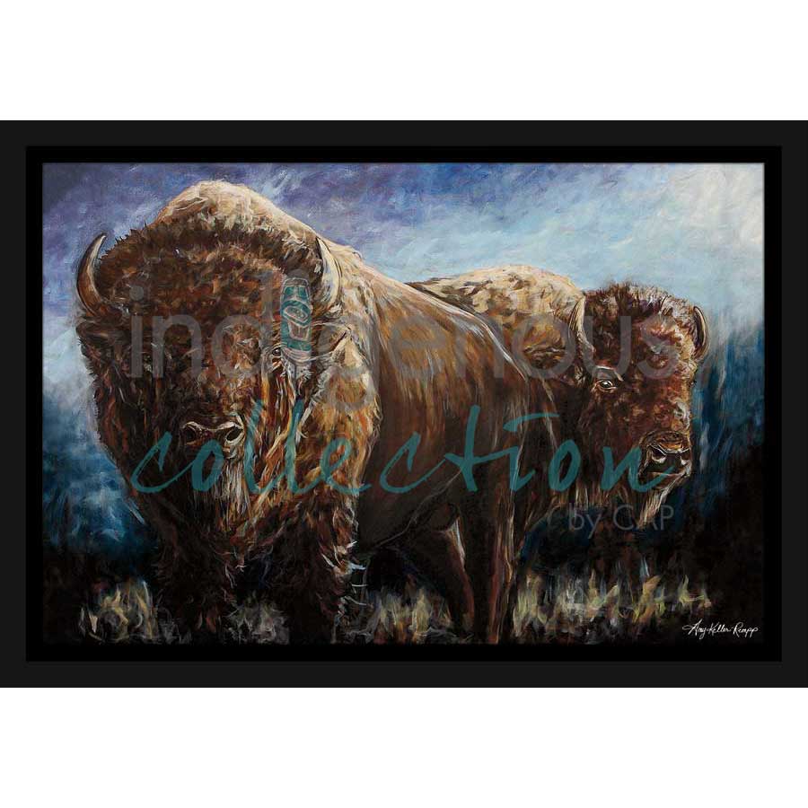 Western Thunder by artist Amy Keller-Rempp - Mohawk. Indigenous Collection