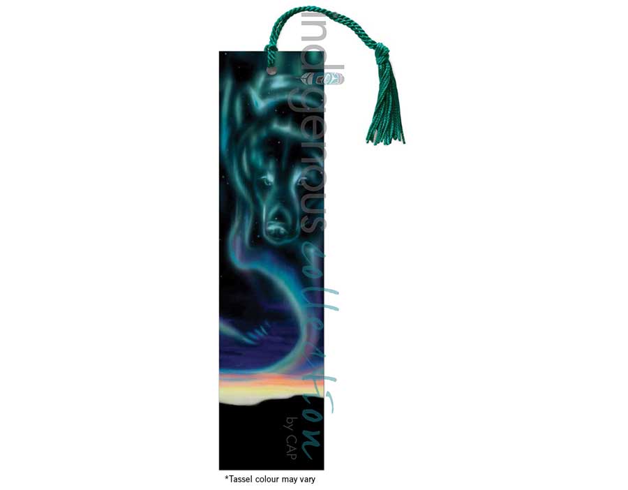 Sky Dance - Bear Bookmark by artist Amy Keller-Rempp