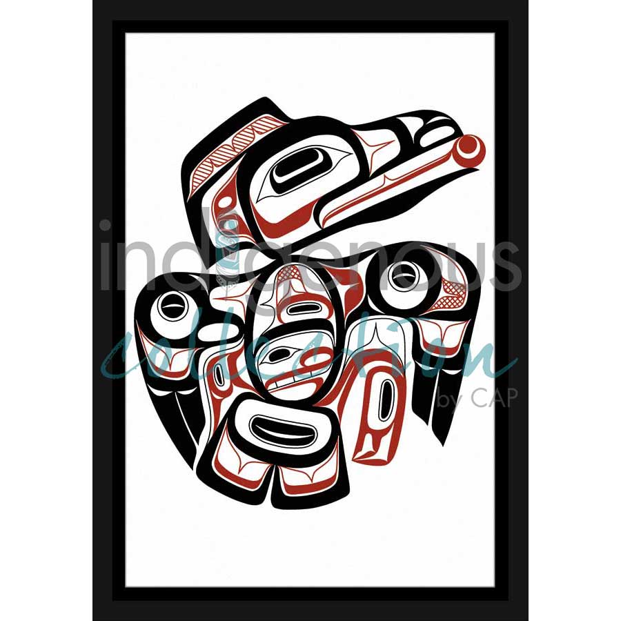 Raven by artist David Boxley - Tsimishian. Indigenous Collection
