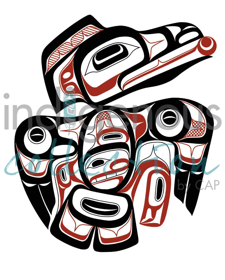 Raven by artist David Boxley