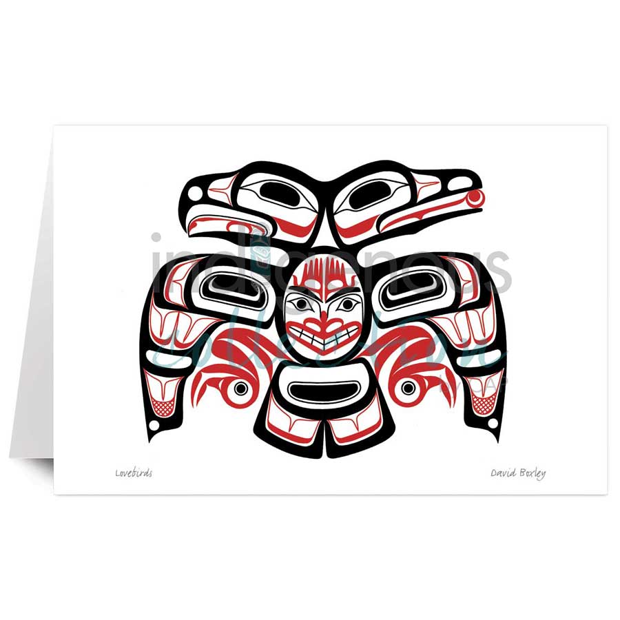 Lovebirds by artist David Boxley