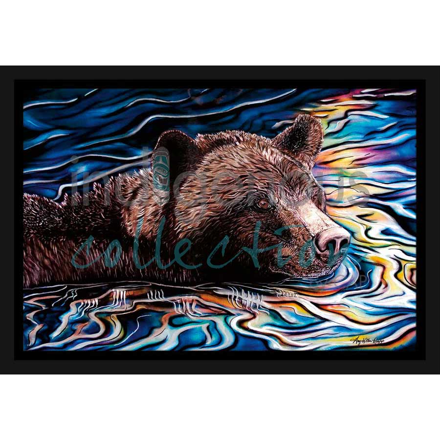 Spirit River by artist Amy Keller-Rempp - Mohawk. Indigenous Collection