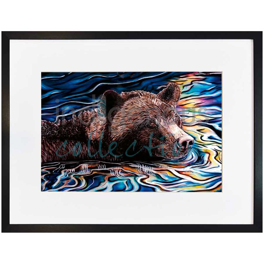 Spirit River by artist Amy Keller-Rempp - Mohawk. Indigenous Collection
