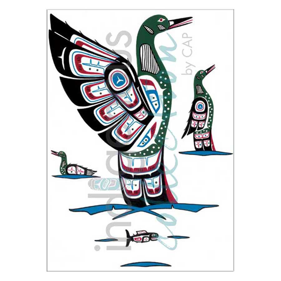 Loon II Canvas Prints